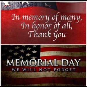 We thank you & we won’t forget